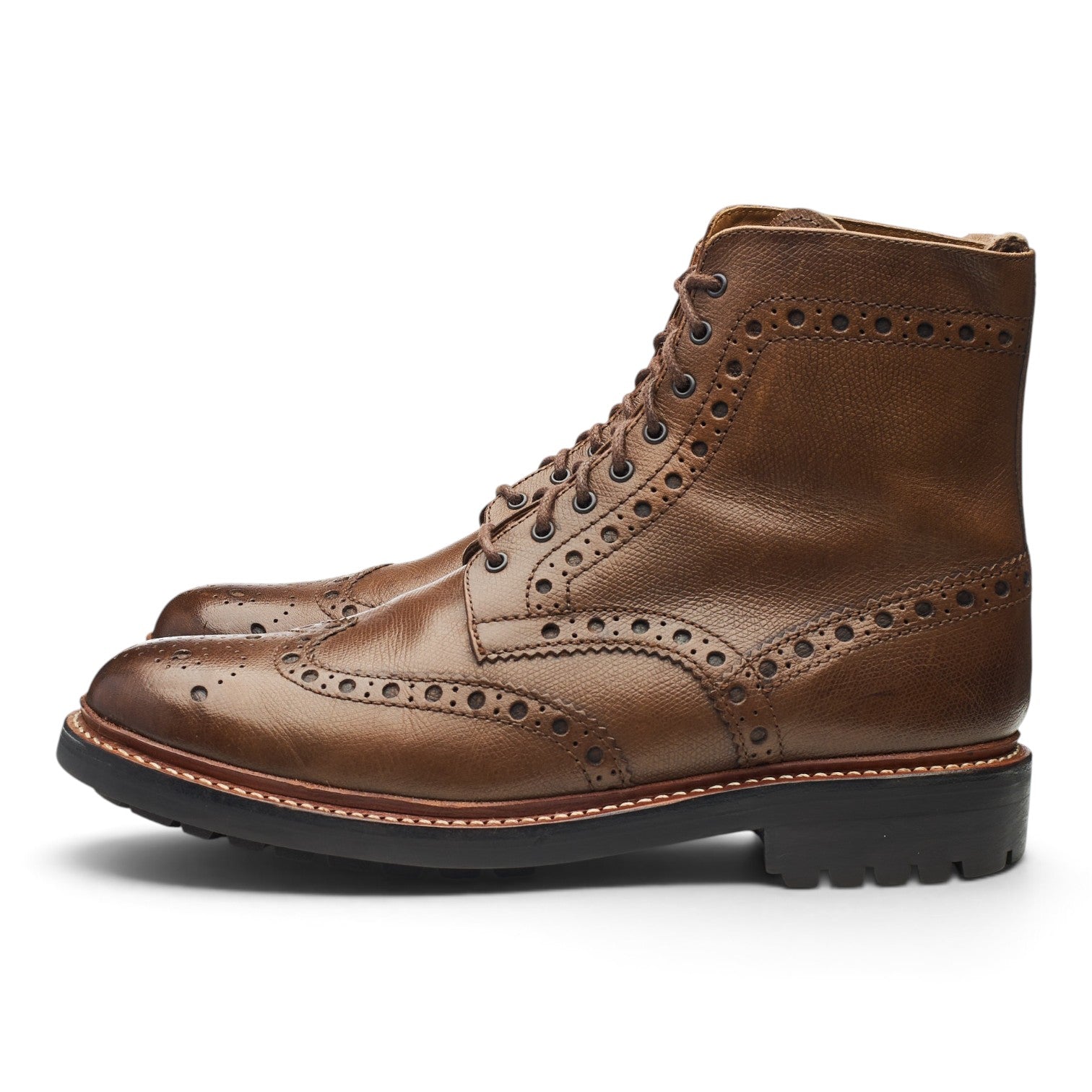 Grenson Fred boots cuir marron pointure UK 9