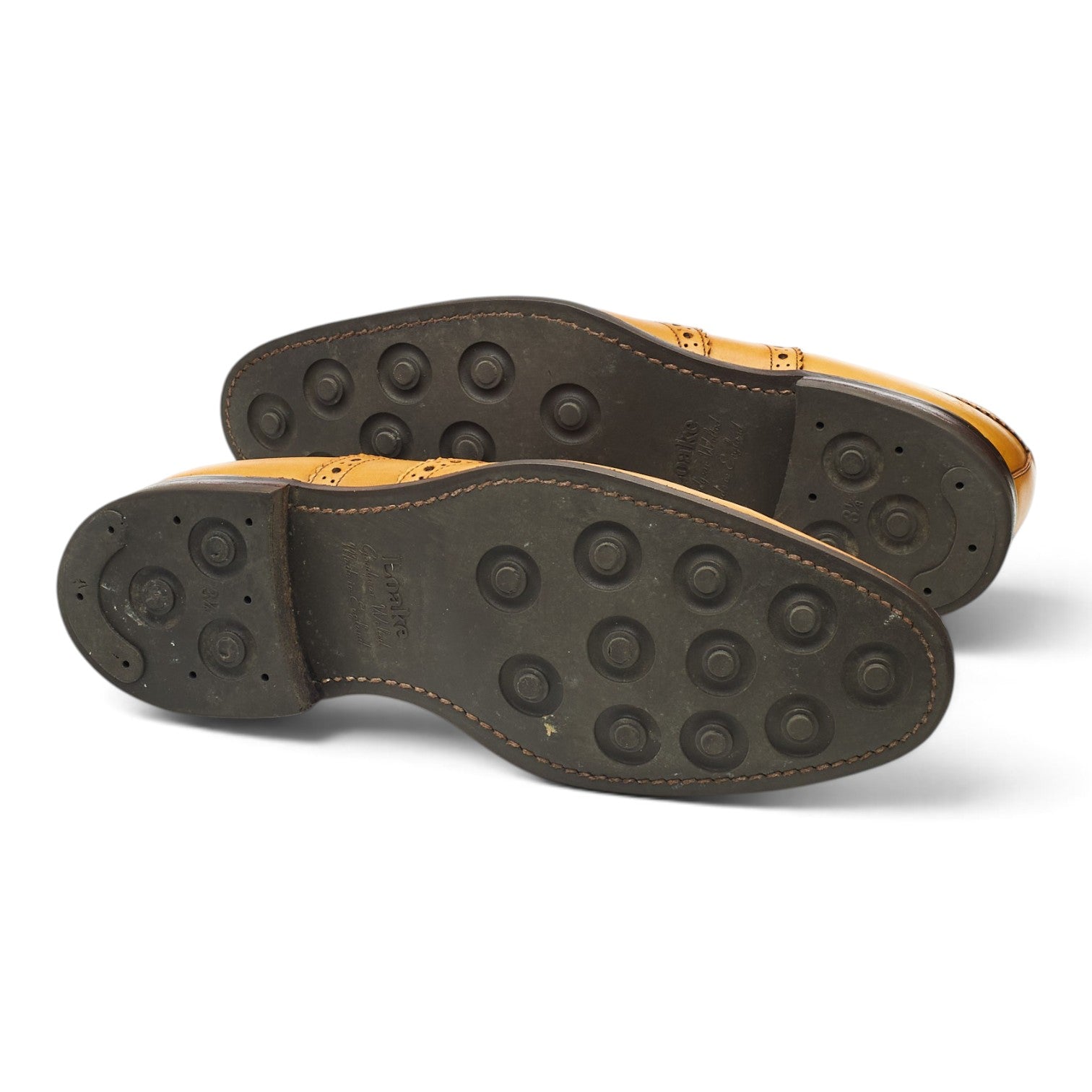 Loake Bovey oxford cuir marron pointure UK 7.5