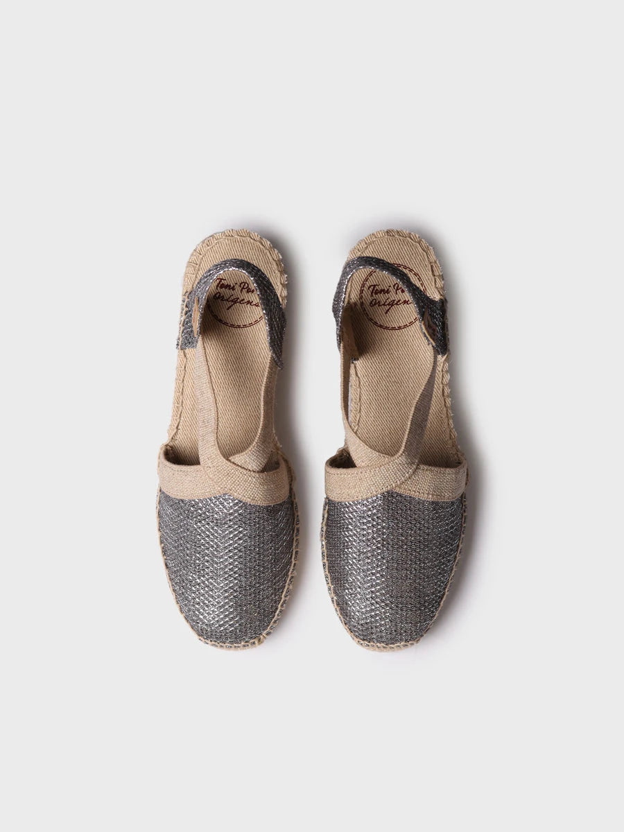 Toni Pons Triton espadrille compensee vegan brillante