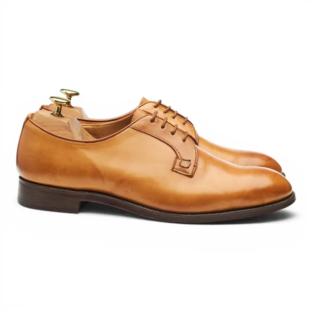 Tricker's Barnes derby cuir marron pointure UK 8,5