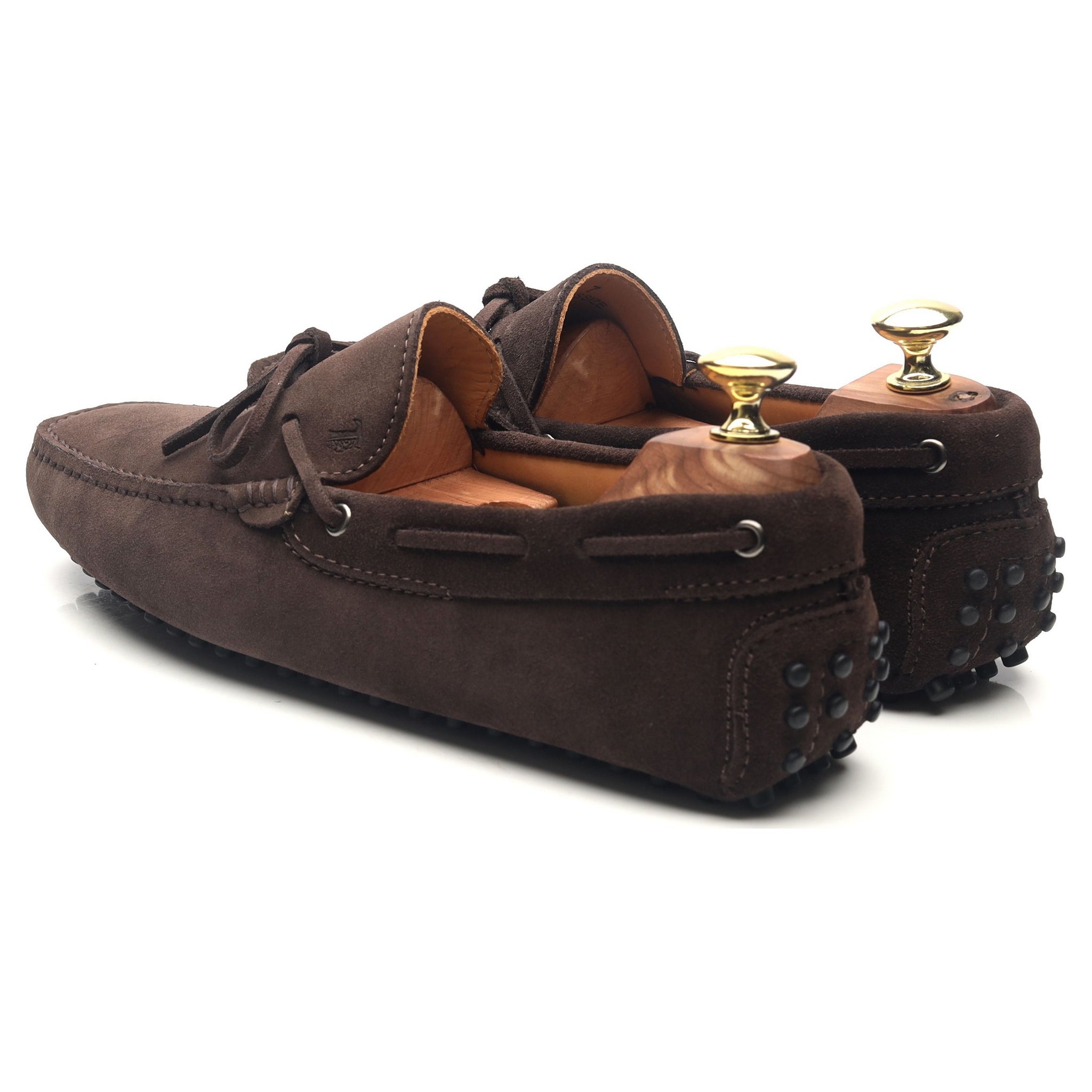 Tod's Gommino mocassins daim marron UK 9