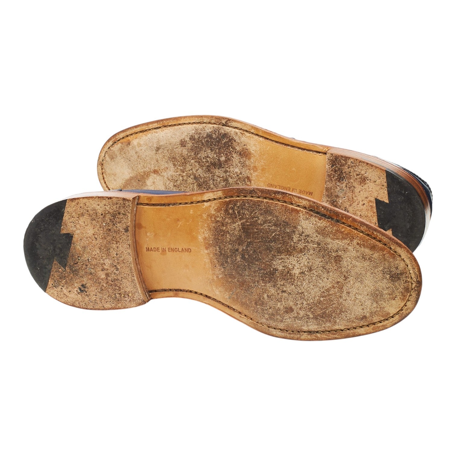 Tricker’s Eva mocassin cuir bleu pointure UK 7.5
