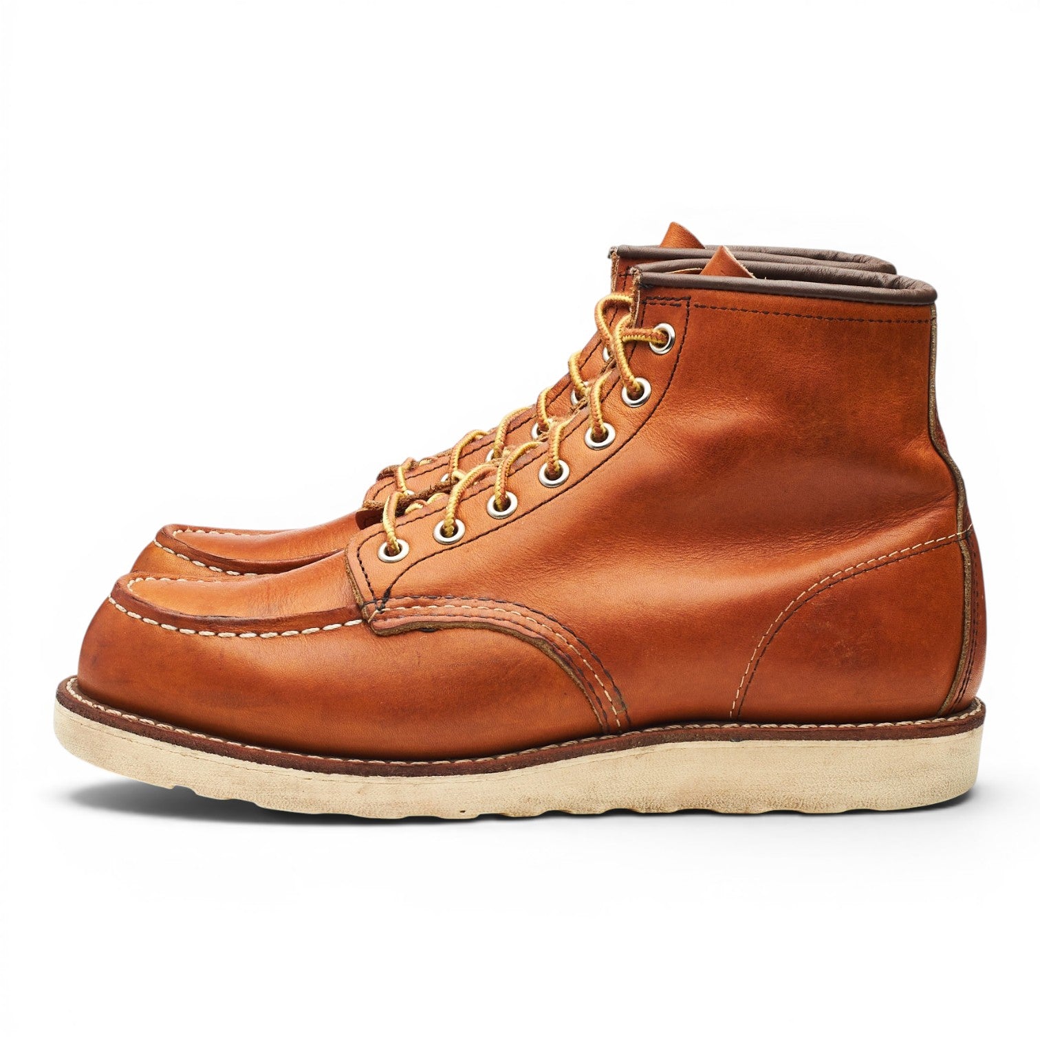 Red Wing 875 bottines moc toe marron UK 7 cuir