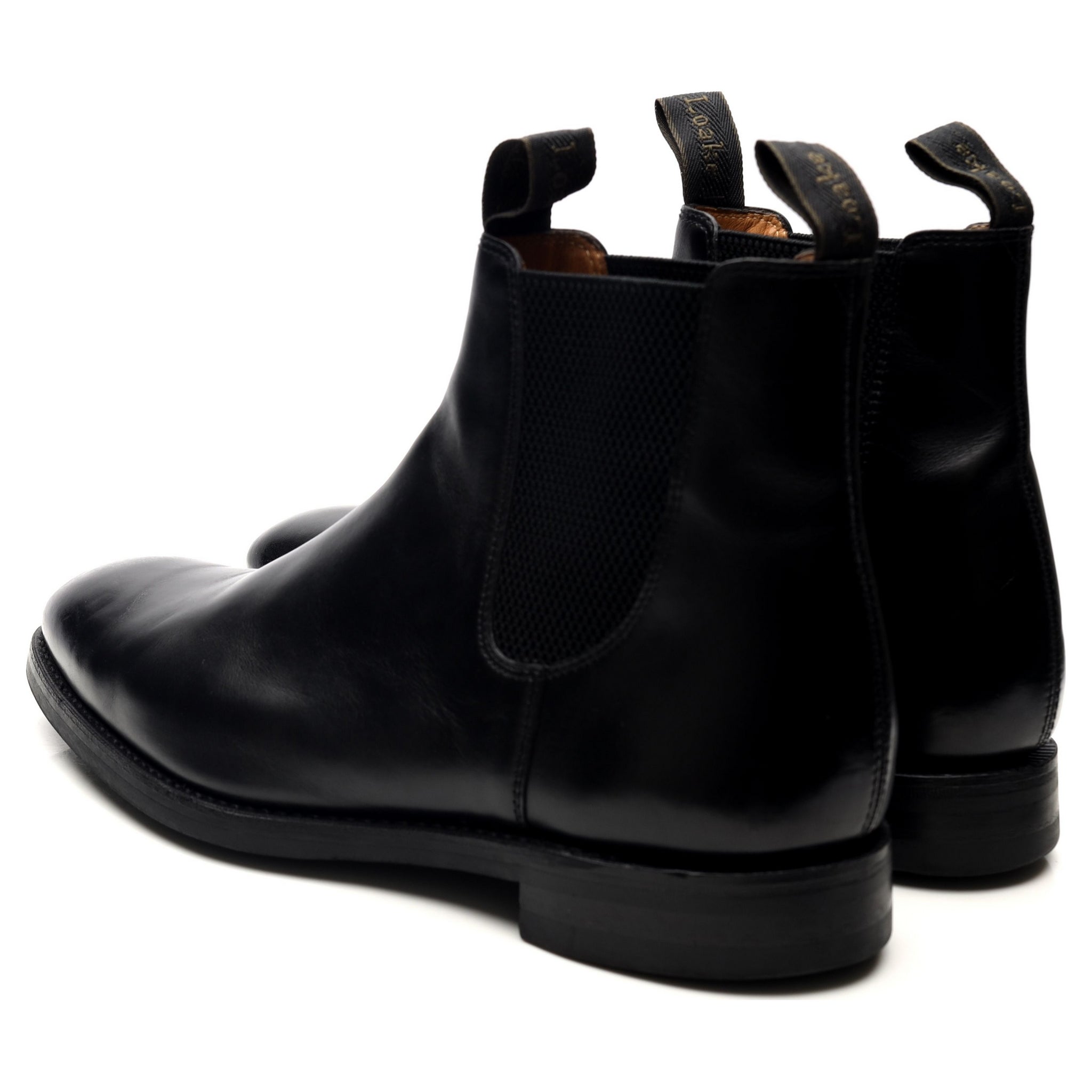 Loake 1880 Chatsworth bottines chelsea cuir noir UK 11