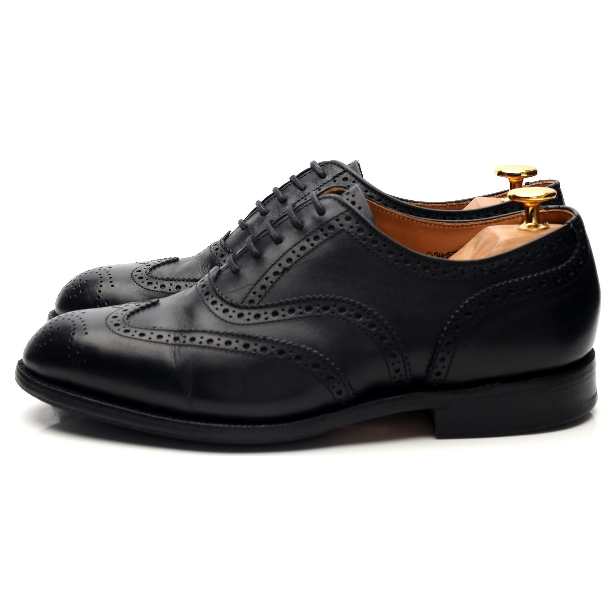Tricker's Epsom oxford brogues cuir noir UK 6