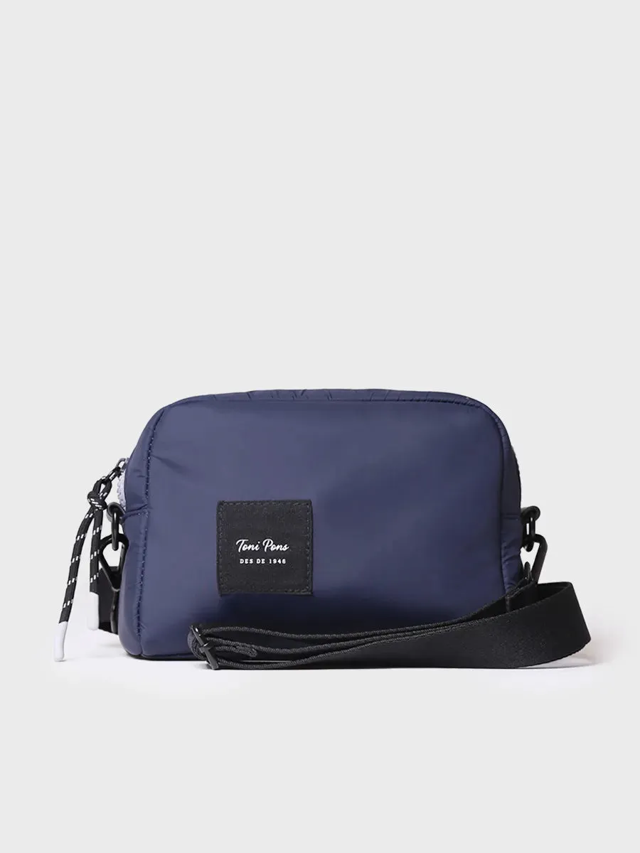 Toni Pons Granger sac bandoulière marine matelassé