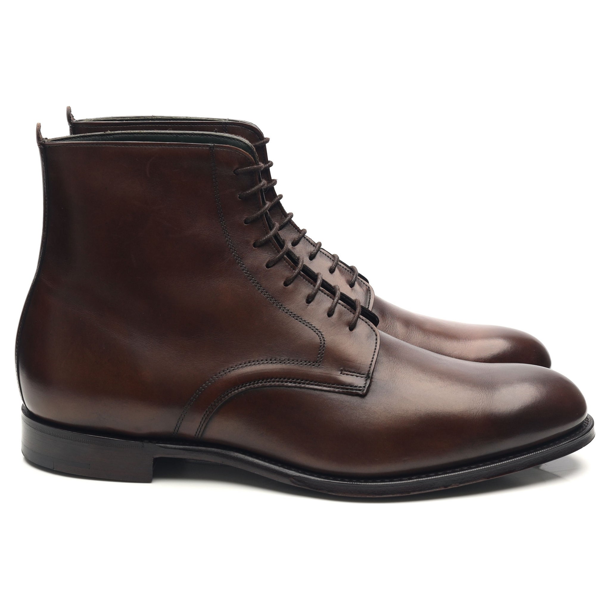 Cheaney King bottines cuir marron 10 UK