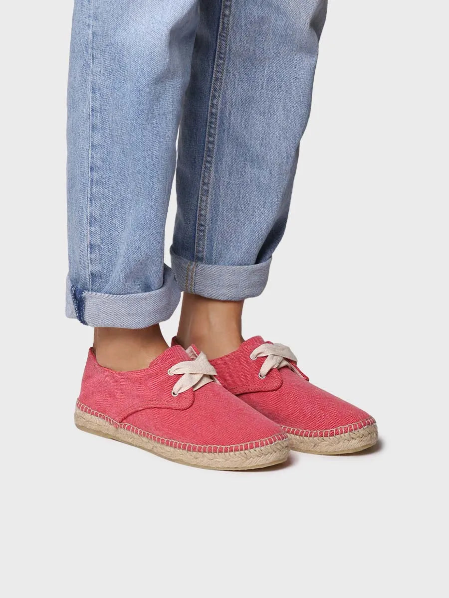 Toni Pons Abril espadrilles femme rouge vegan