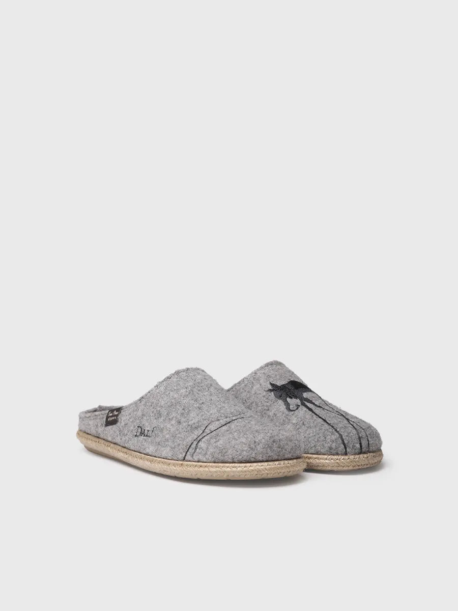 Toni Pons Fortalesa mules homme feutre gris Dali
