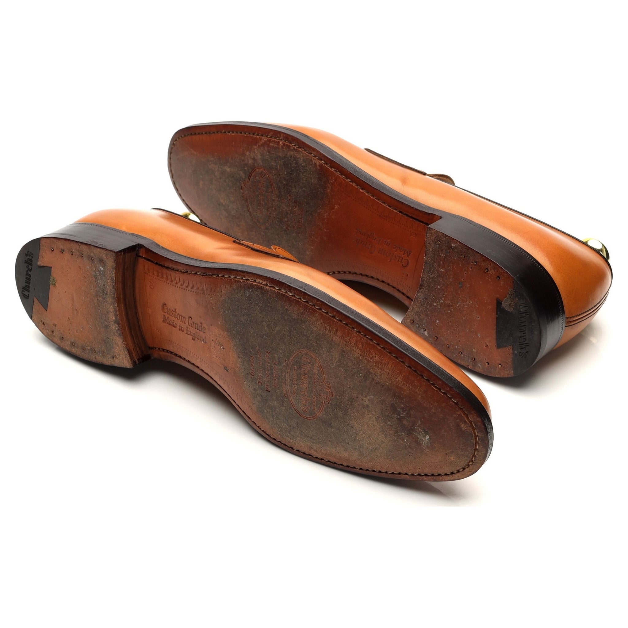 Church's Hertford 2 mocassins cuir camel UK 7 veau
