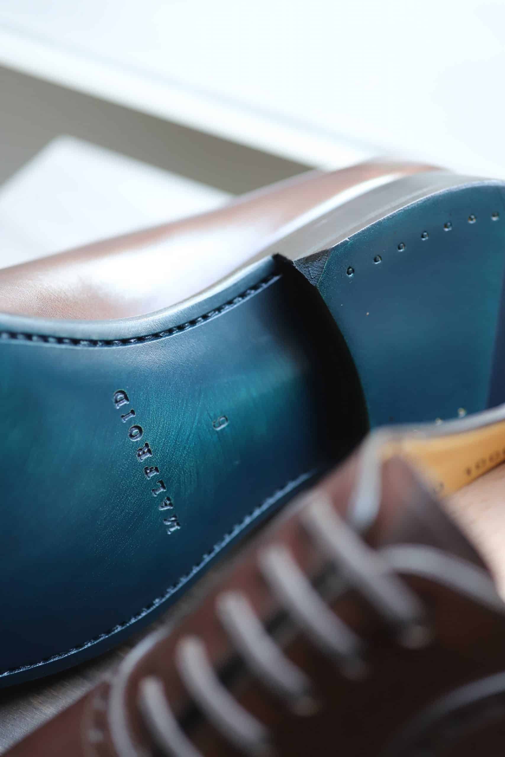 Malfroid Bristol richelieu cuir veau semelle cuir