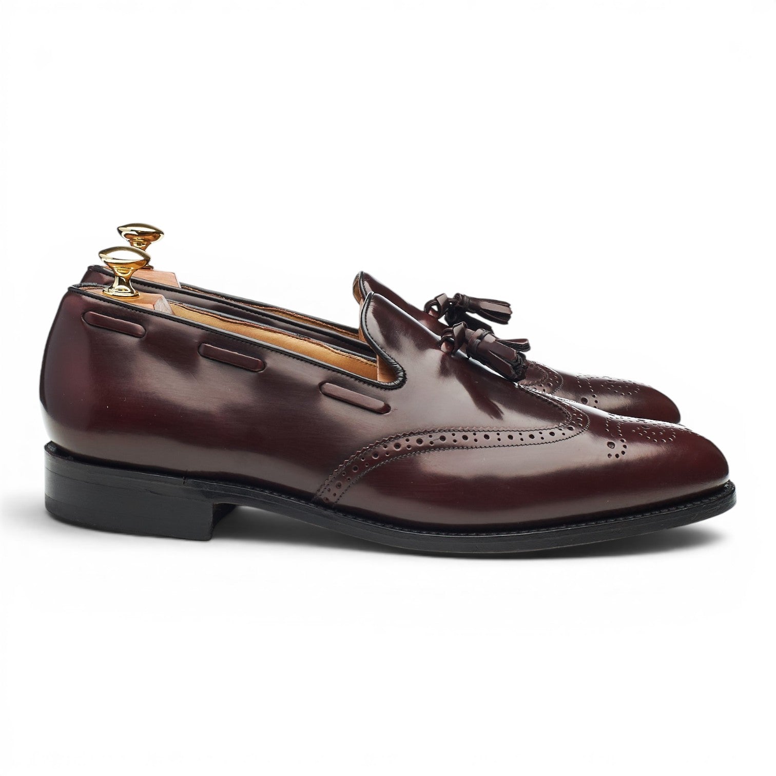 Barker Clive mocassins cuir bordeaux pointure UK 9,5