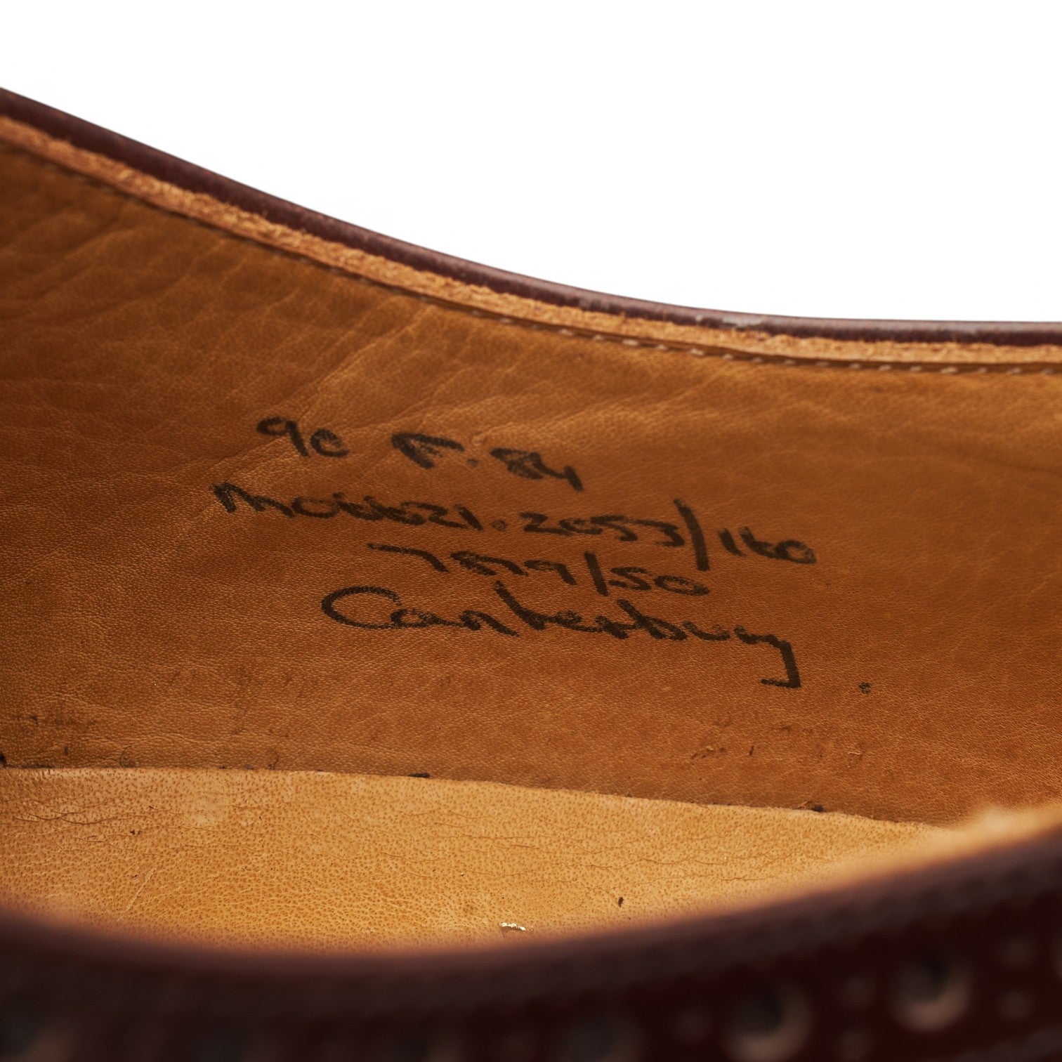 Church's Canterbury oxford cuir marron UK 9