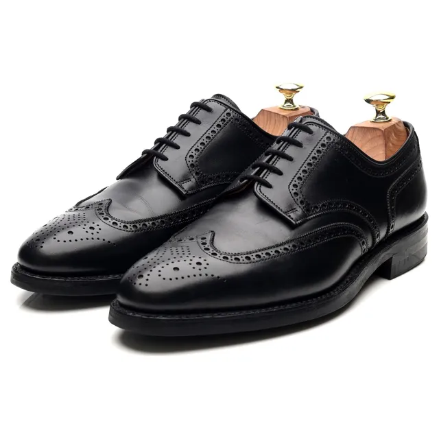 Crockett & Jones Swansea Derby cuir noir pointure UK 7.5