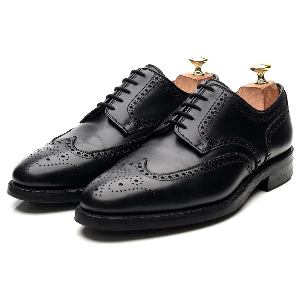 Crockett & Jones Swansea Derby cuir noir pointure UK 7.5
