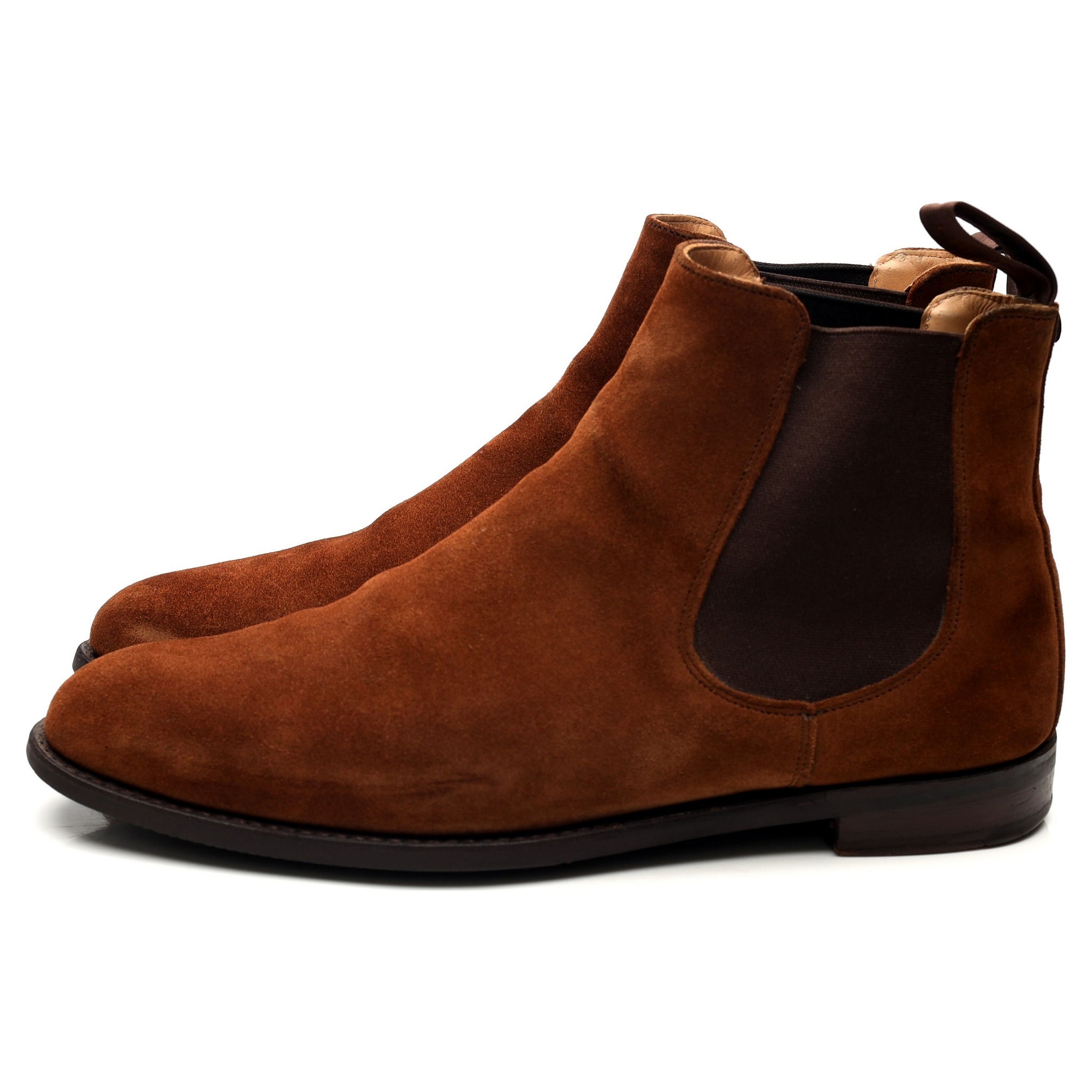Cheaney Godfrey chelsea daim marron UK 8.5