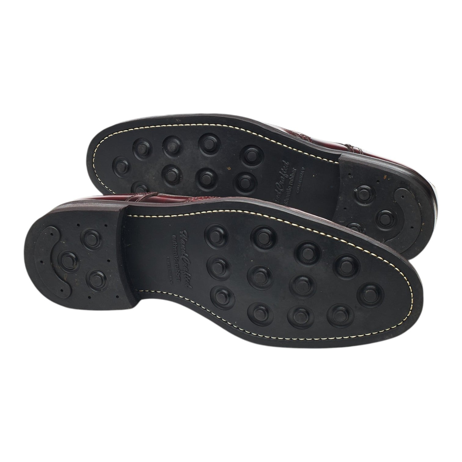 Herring Edinburgh derby cuir bordeaux pointure 7,5 semelle gomme