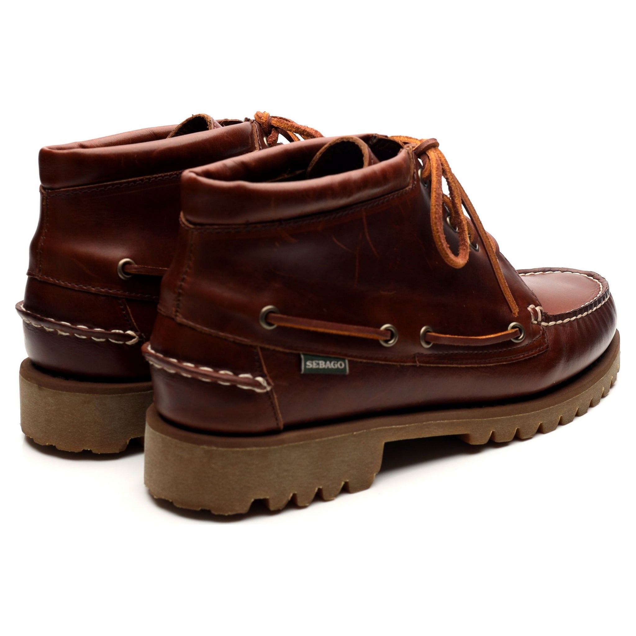 Sebago Ranger boots cuir marron 9