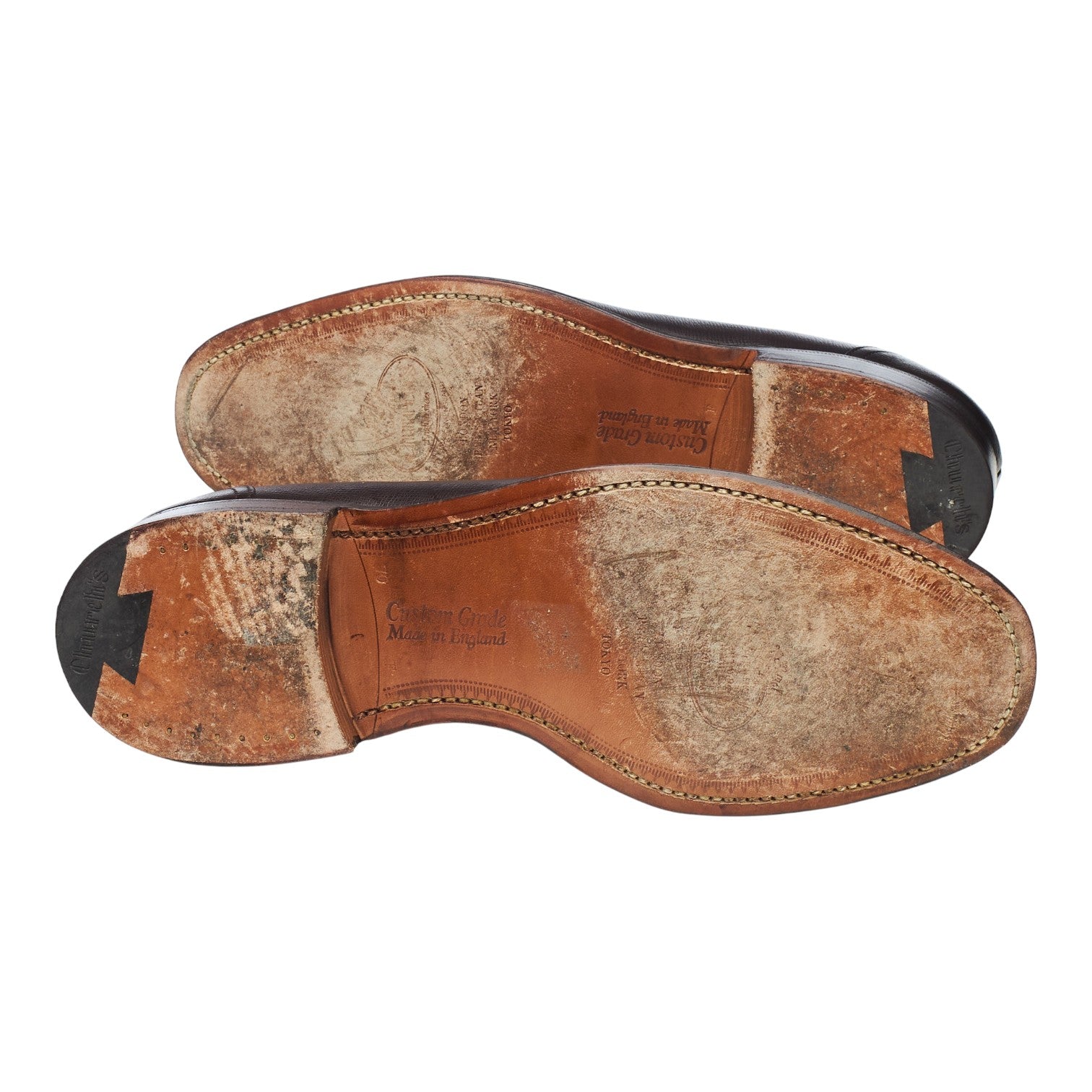 Church's Kingsley 2 mocassins cuir grain marron UK 7