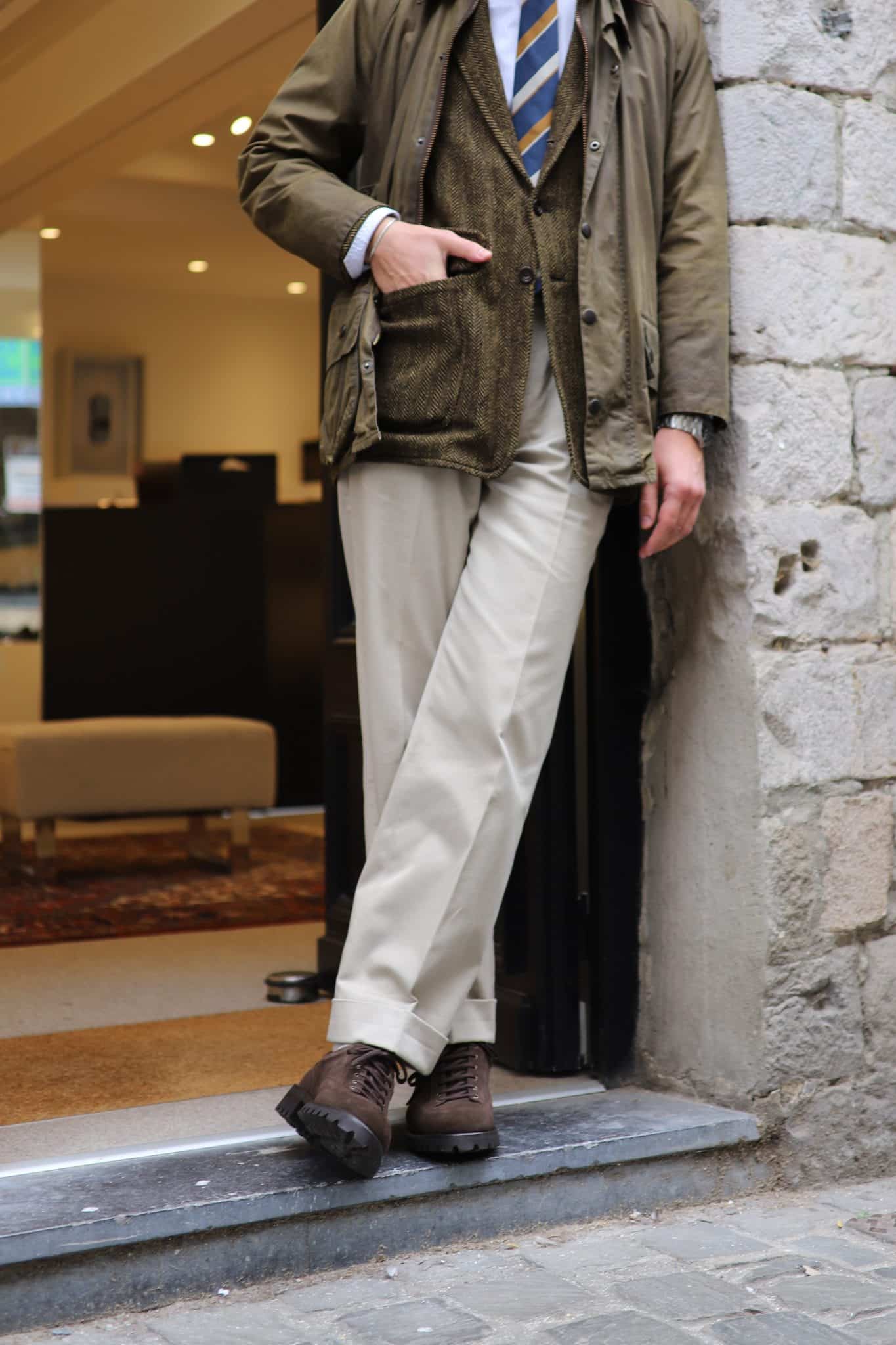 Malfroid Explorer II Low derby suède déperlant commando