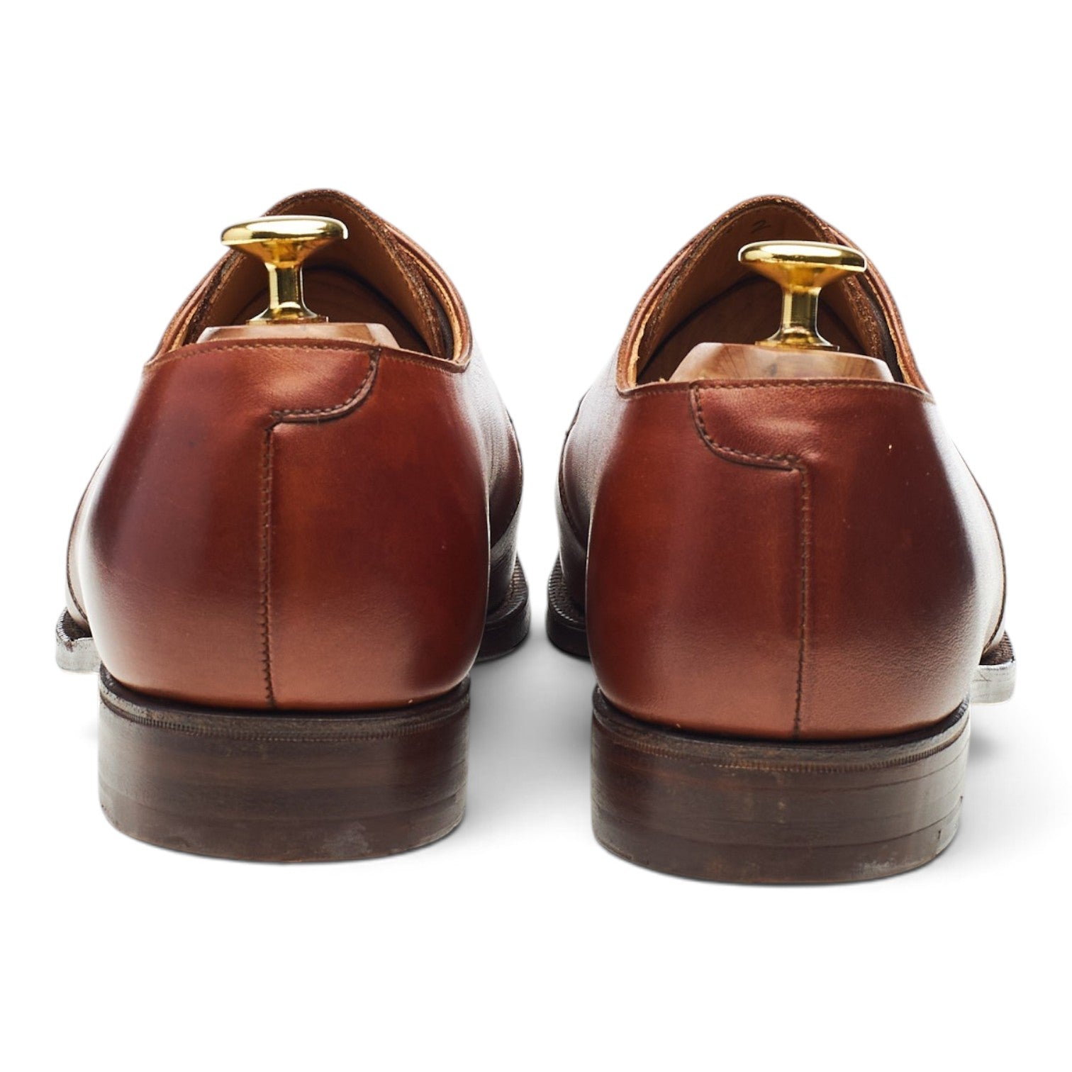 Crockett & Jones Dartmouth derby cuir marron UK 8.5