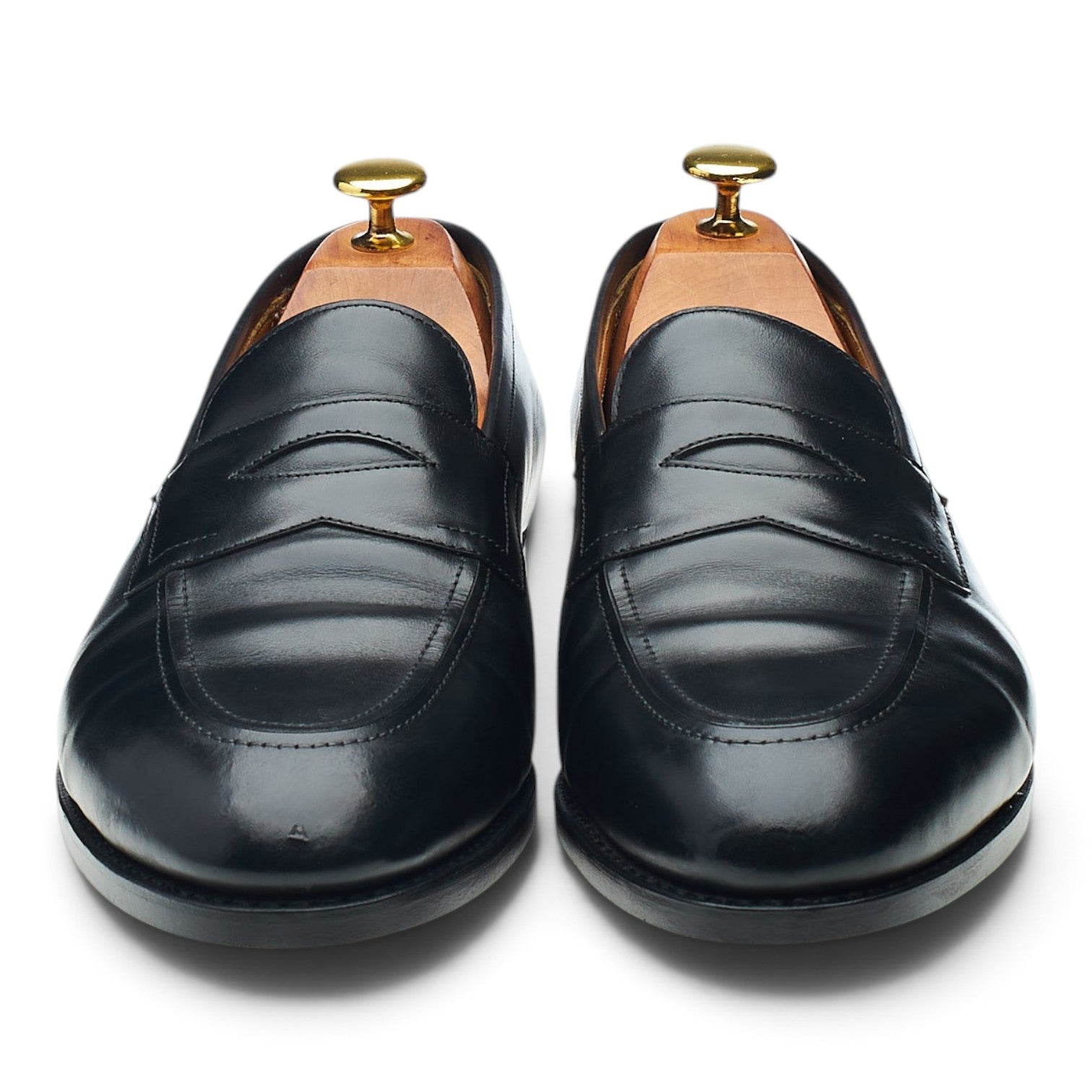 Edward Green Piccadilly mocassin cuir noir 8 UK