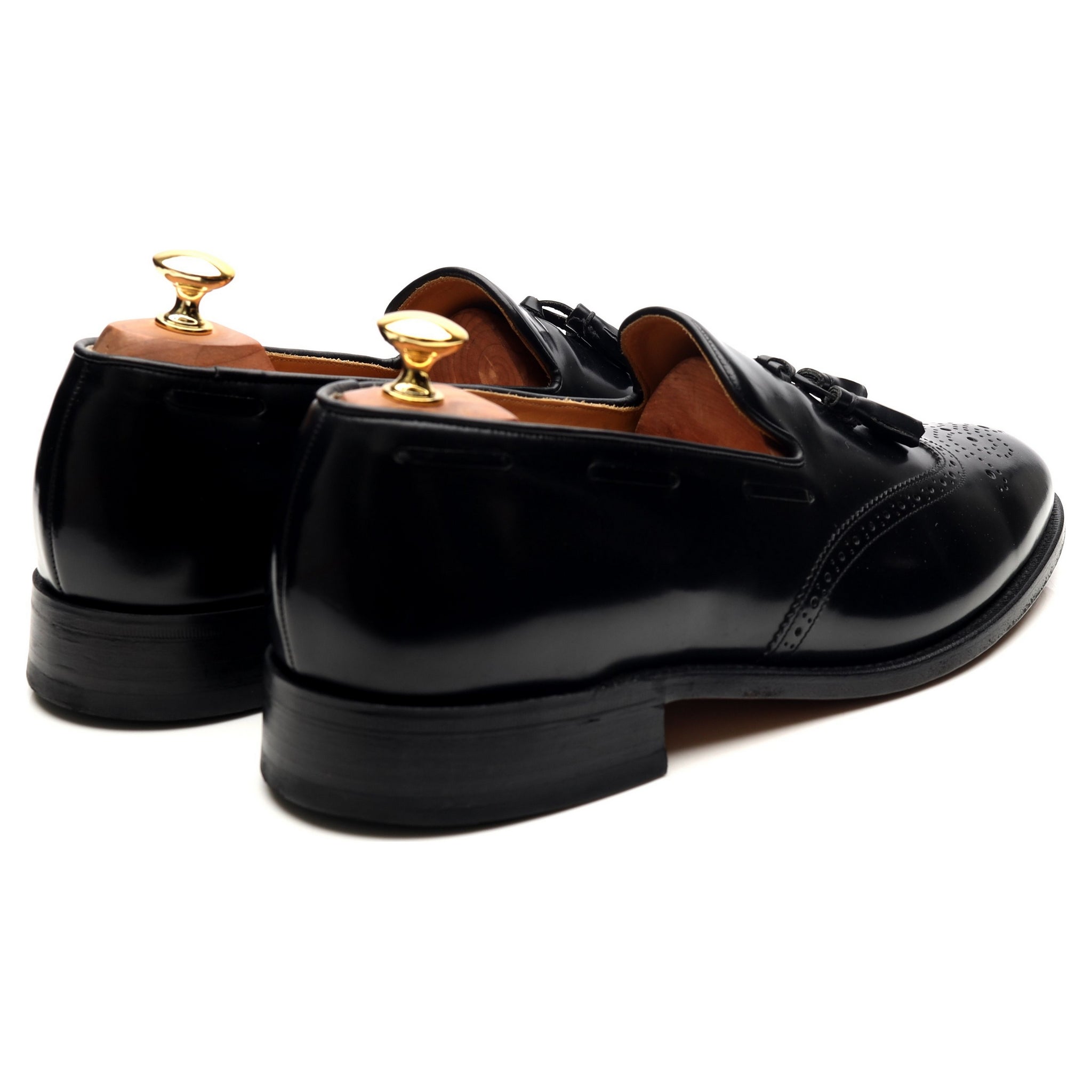 Barker Clive mocassins cuir noir UK 10,5 homme