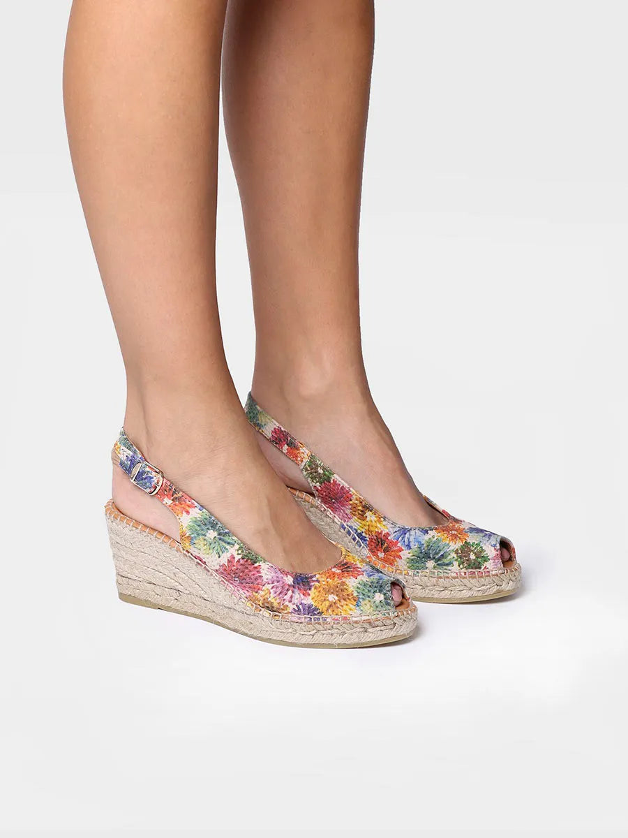 Toni Pons Carol-DM espadrilles compensées cuir