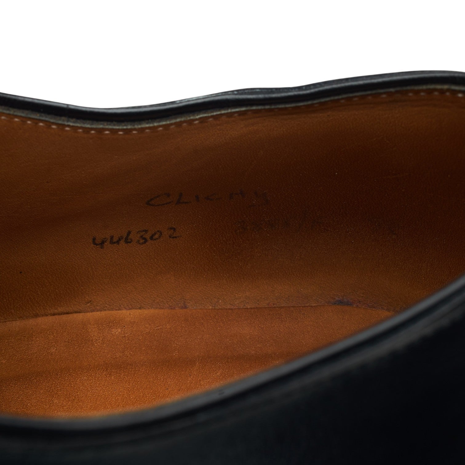 Cheaney Clichy richelieu cuir noir UK 9,5 homme