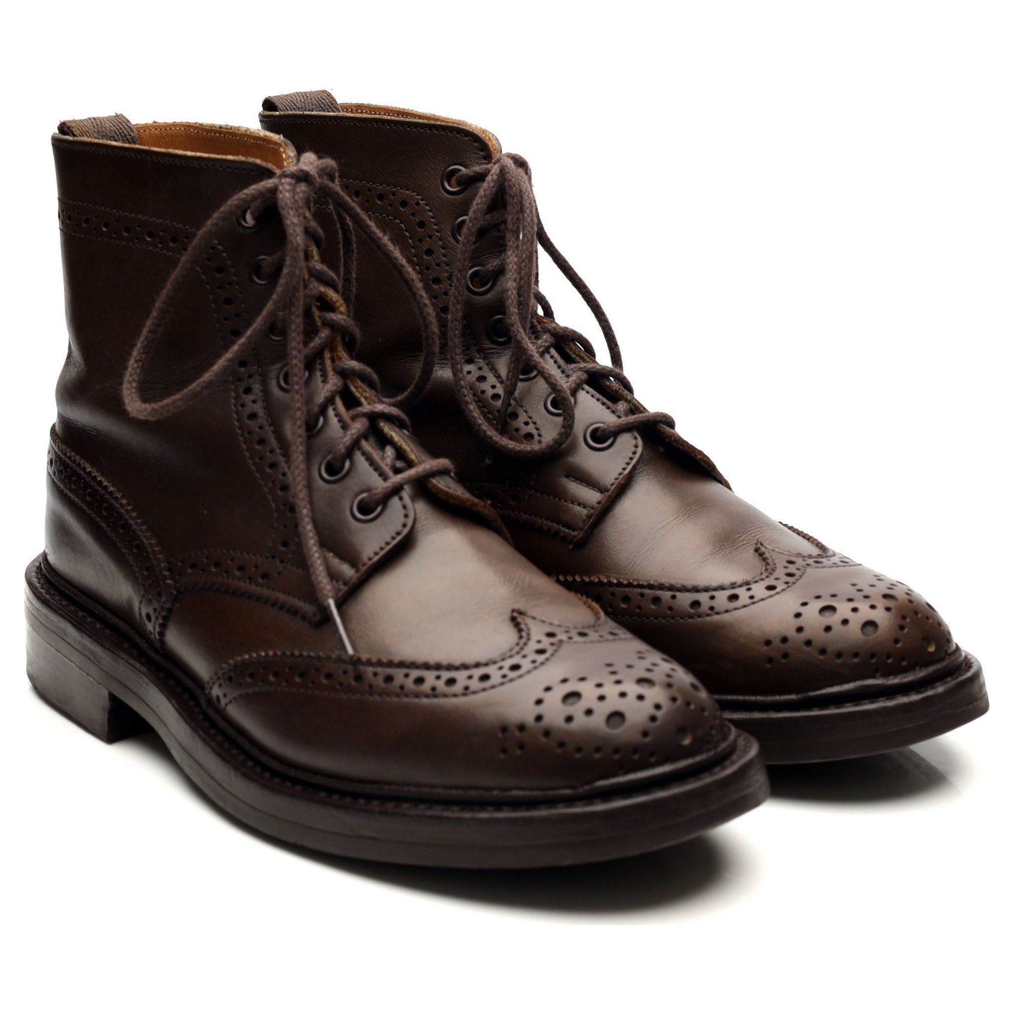 Tricker's Stephy boots cuir marron UK 5 femme