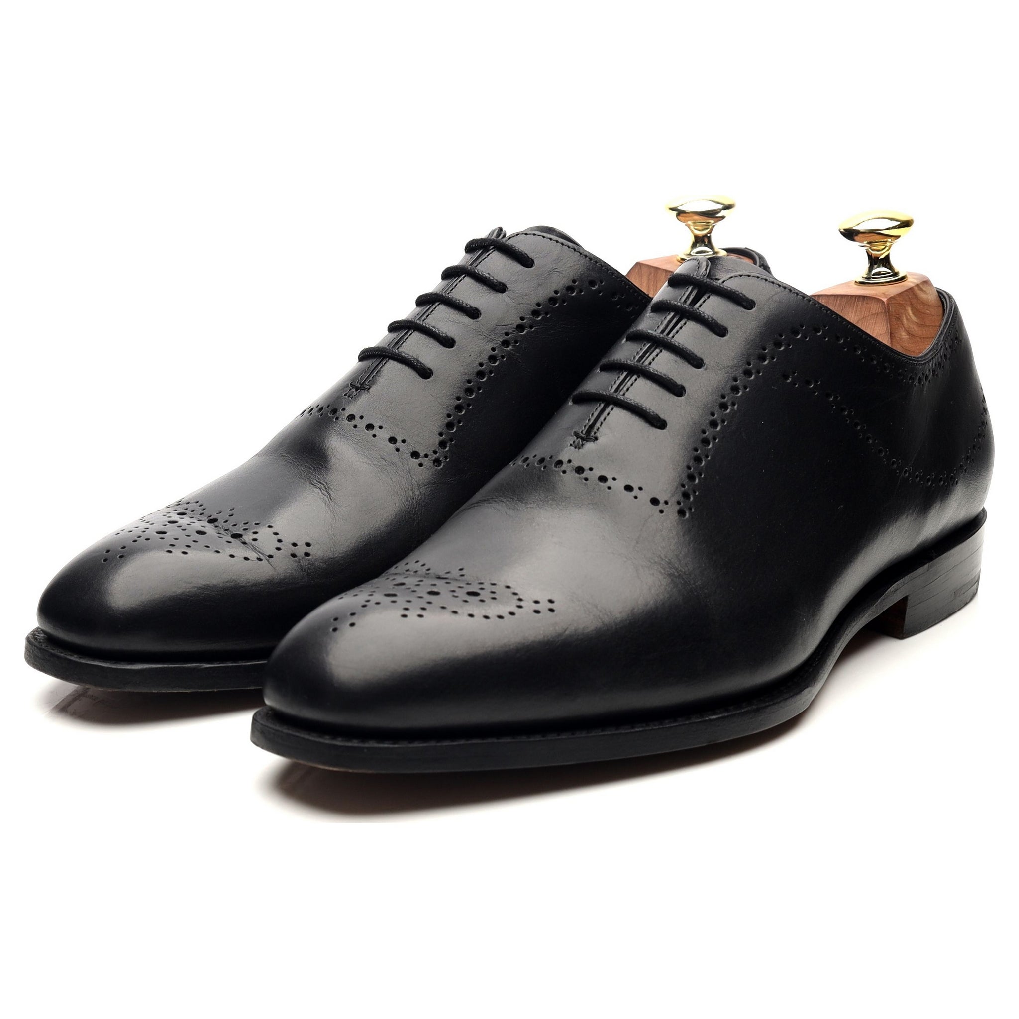 Barker Plymouth oxford cuir noir pointure 7,5 UK