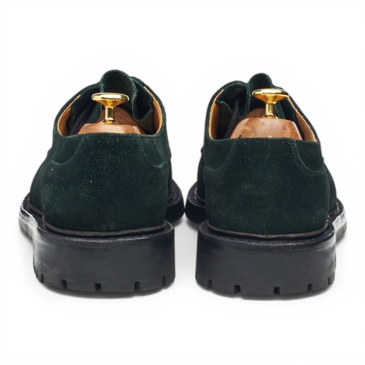 Church's McNeil derby daim vert foncé 8,5
