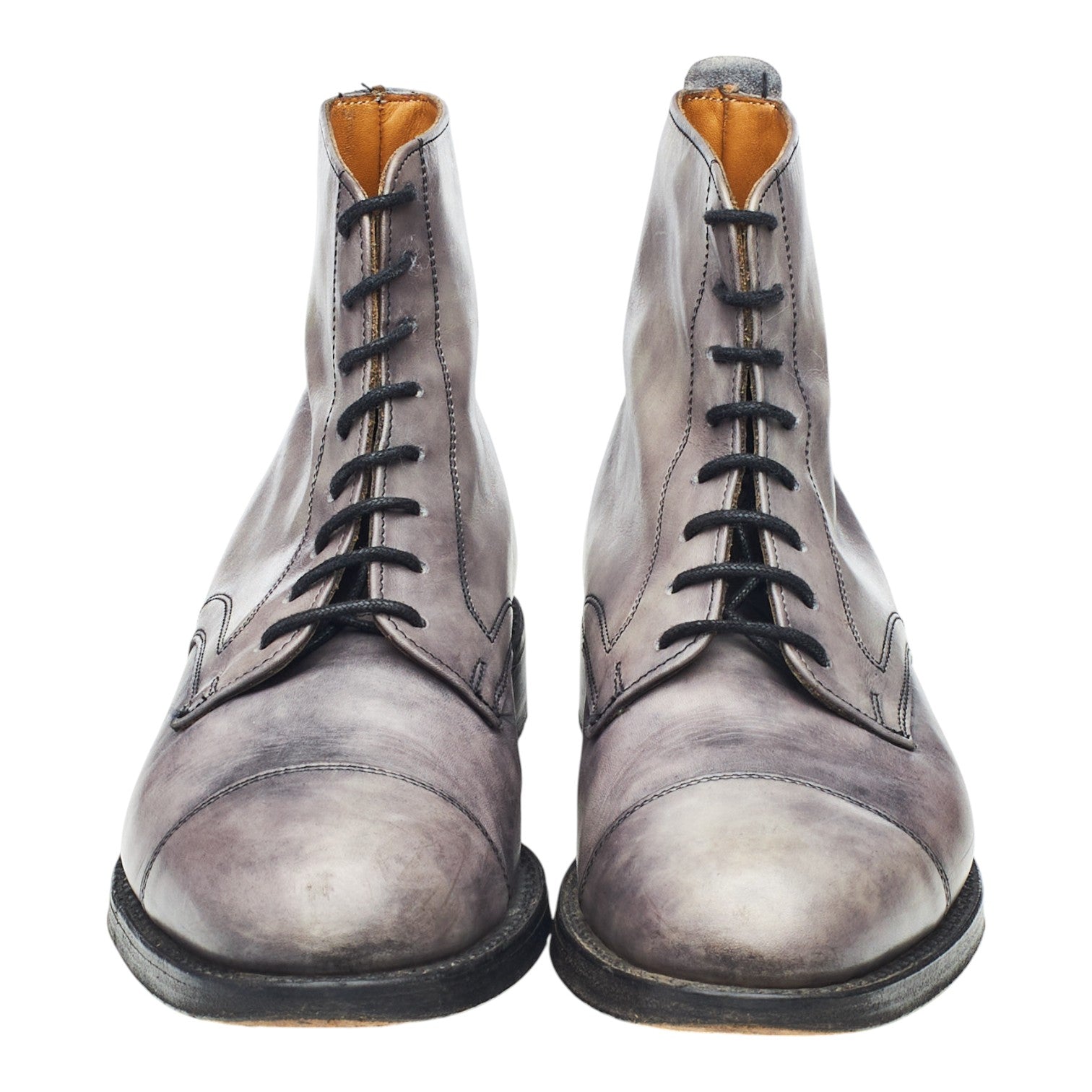 Cheaney Sadie Bottines Cuir Gris Clair Pointure UK 3