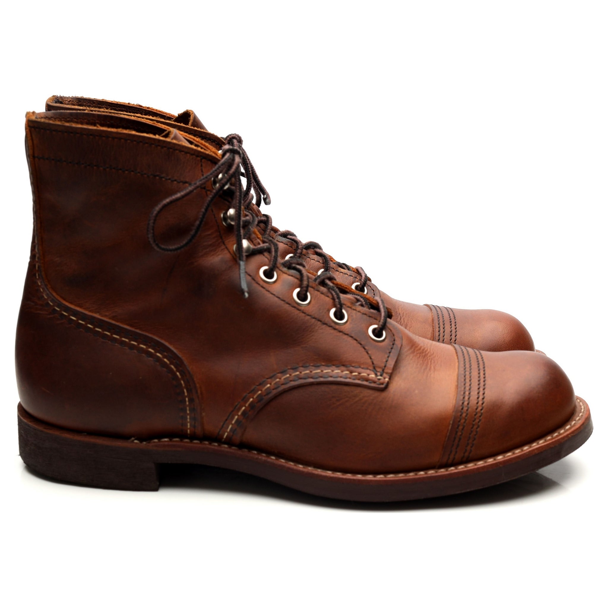 Red Wing Iron Ranger 8085 boots cuir marron 8 UK