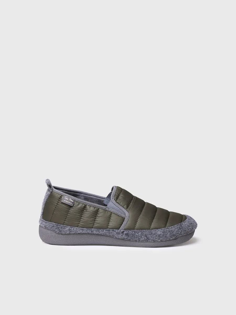 Toni Pons Ned-TK chaussons homme matelassés kaki
