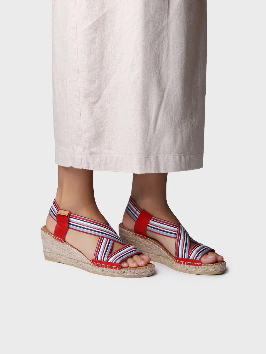 Toni Pons Tina espadrille compensée élastique