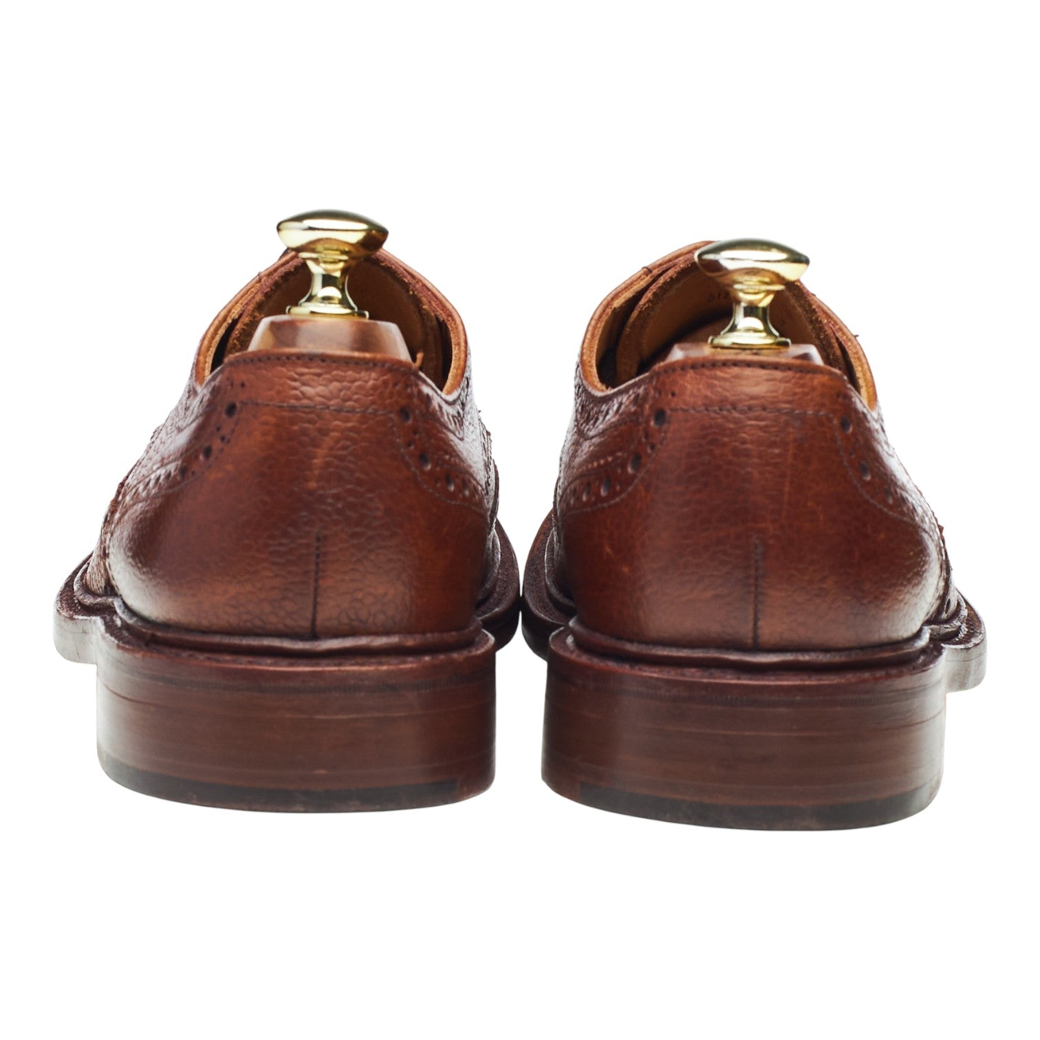 Hoggs of Fife Carnoustie derbies cuir marron UK 7