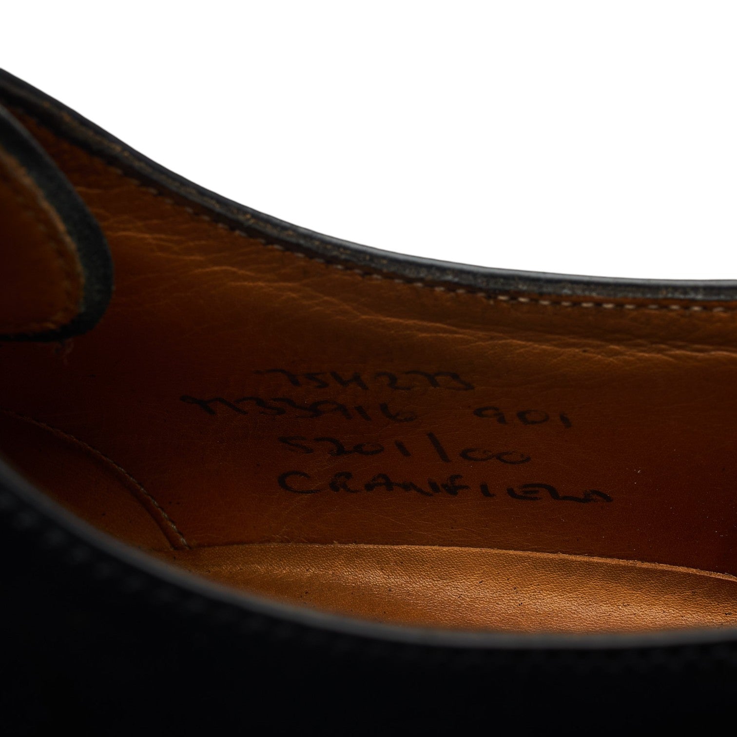 Church's Cranfield derby cuir noir UK 7.5