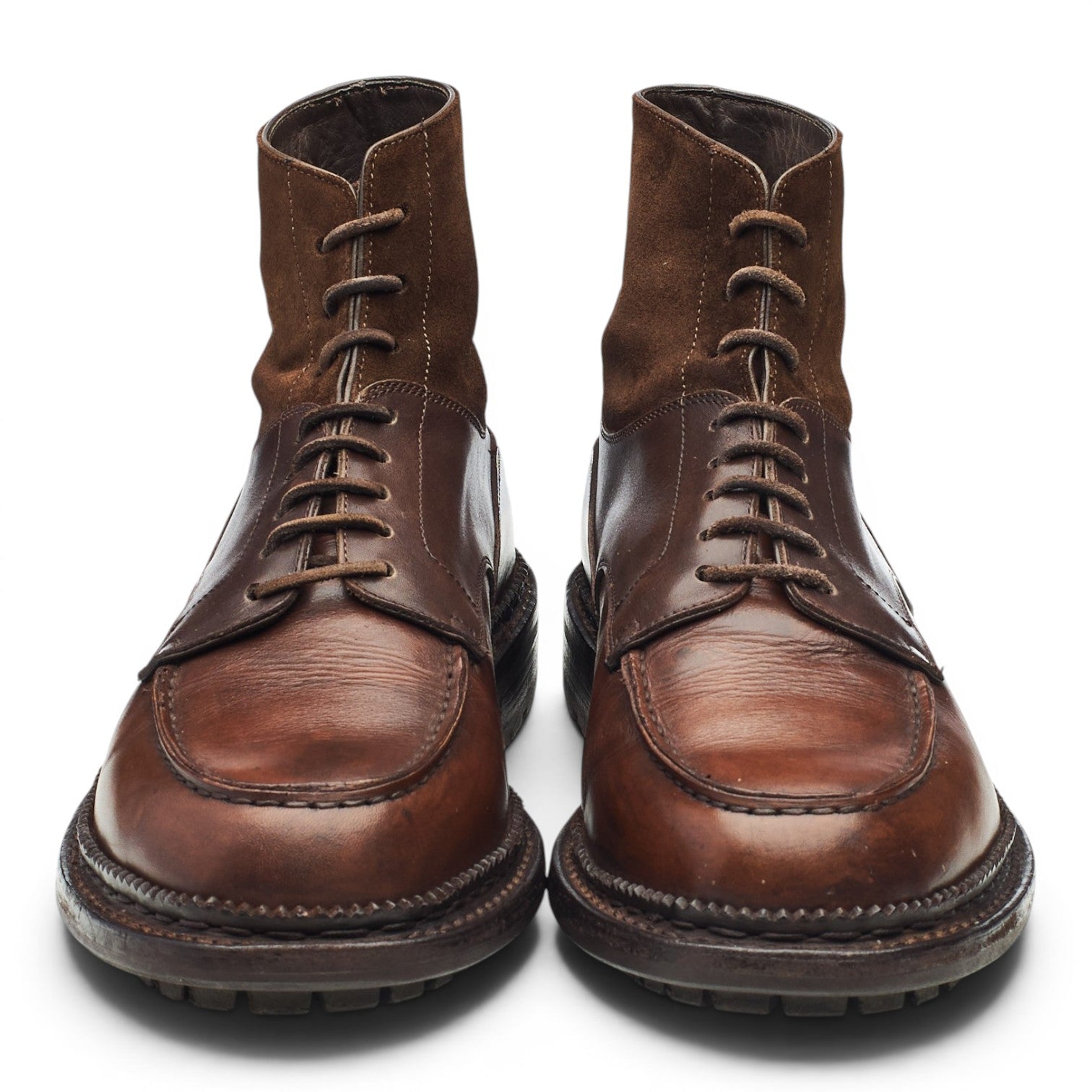 Yuketen Moc Toe boots cuir marron pointure 7,5