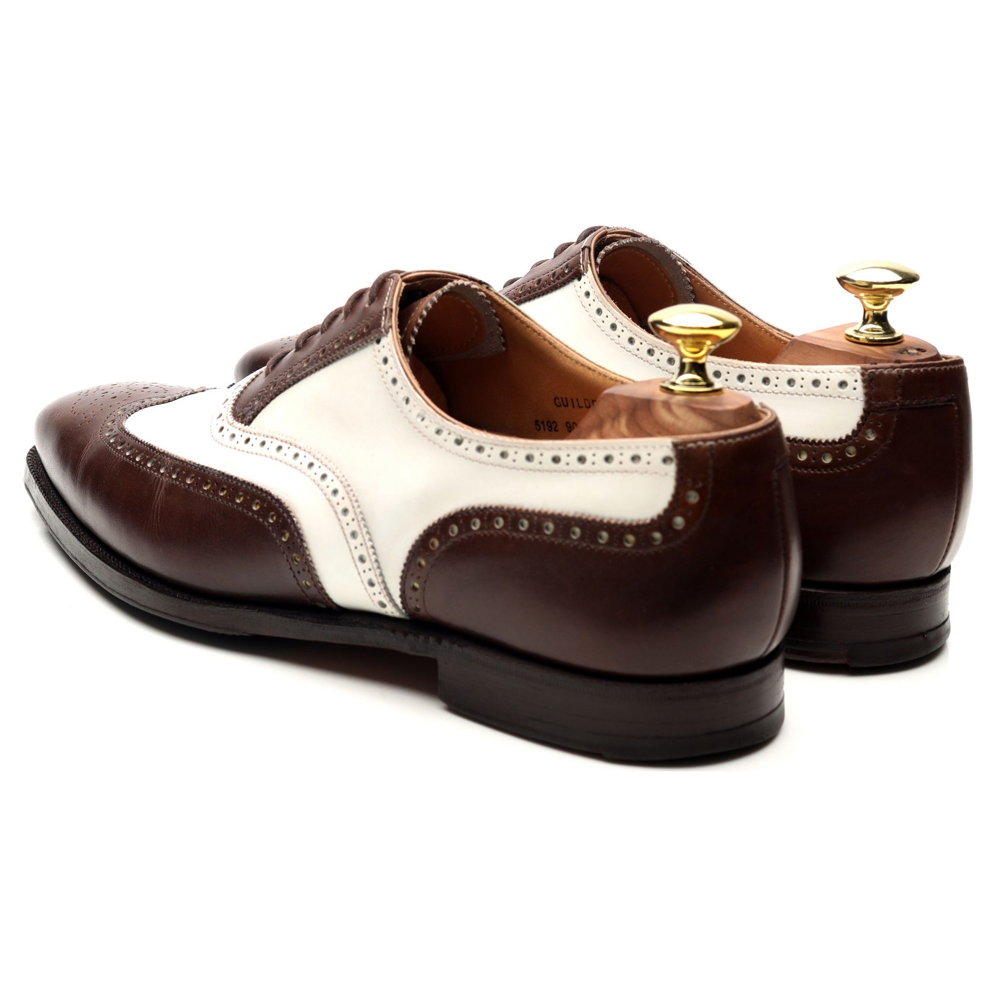Crockett & Jones Guildford richelieu cuir marron UK 7