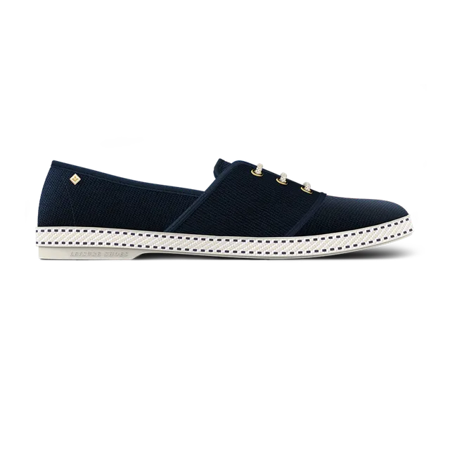 Rivieras Lacets 4014 espadrilles toile marine coton