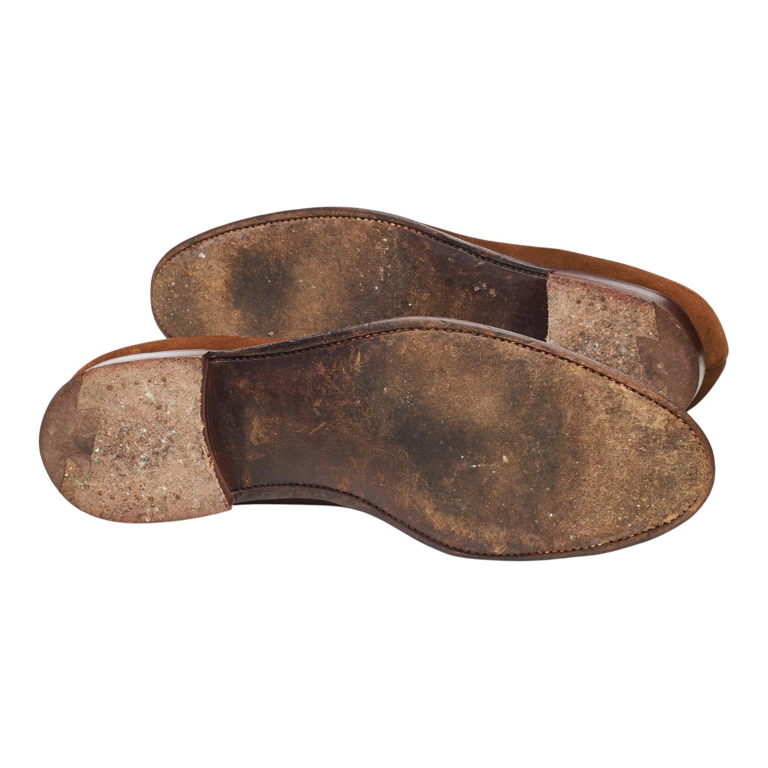 Crockett & Jones Camden mocassins daim marron UK 8.5