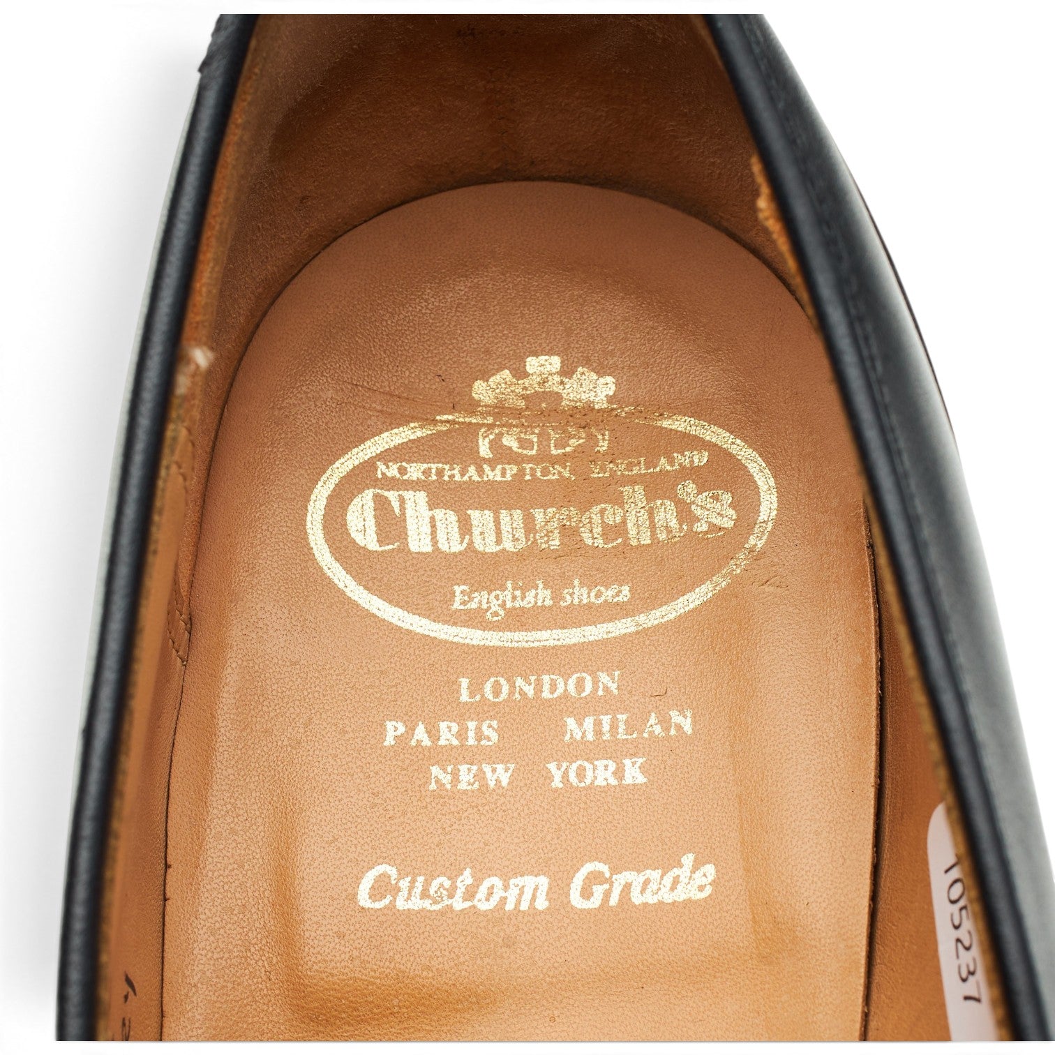 Church's Salisbury mocassin cuir noir UK 11 large