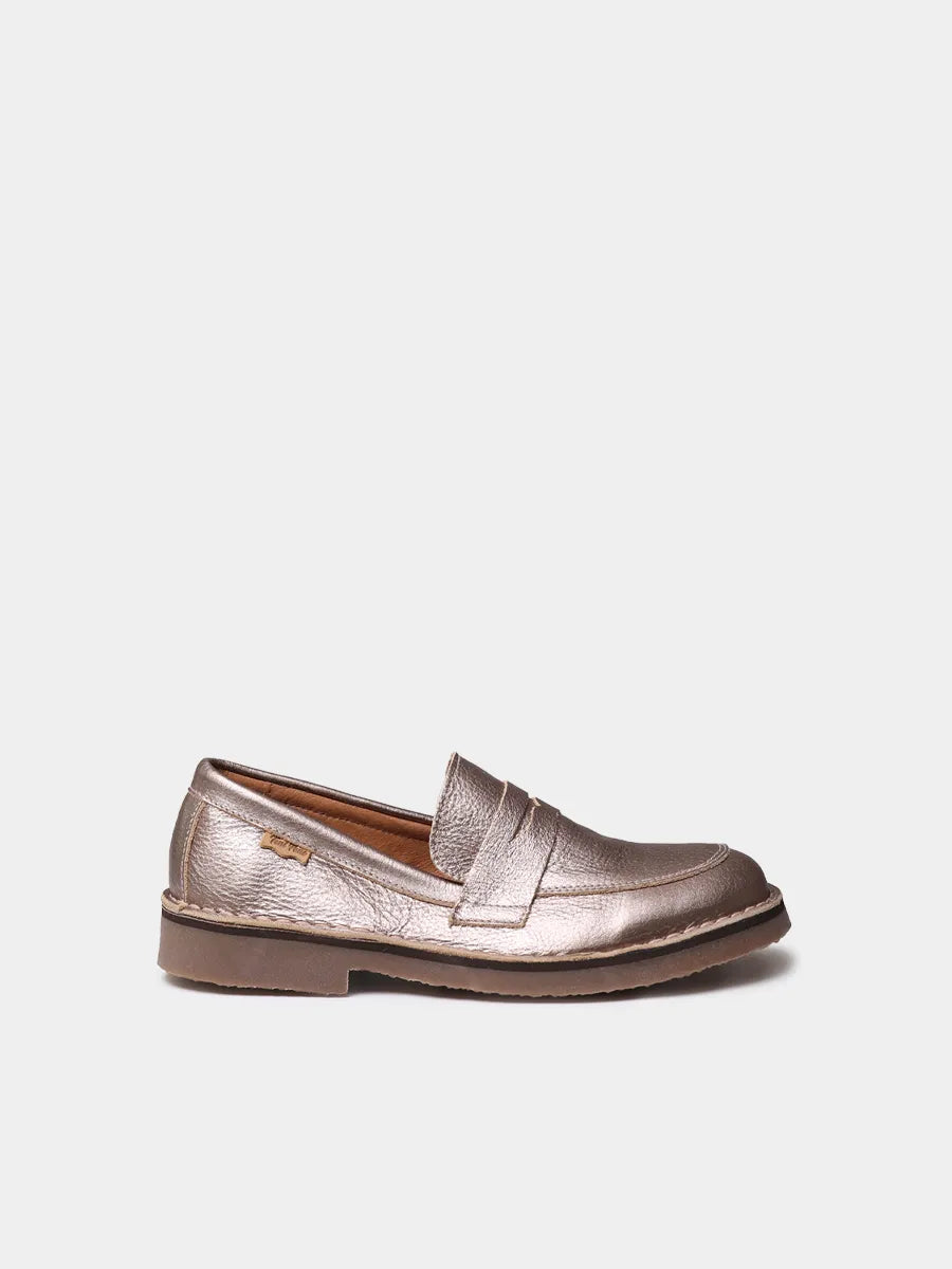 Toni Pons Ivana-AT mocassin cuir métallisé femme