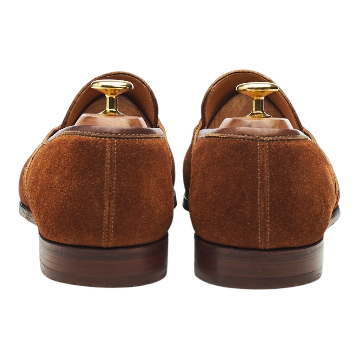 Foster & Son Aston mocassin suède marron 8,5