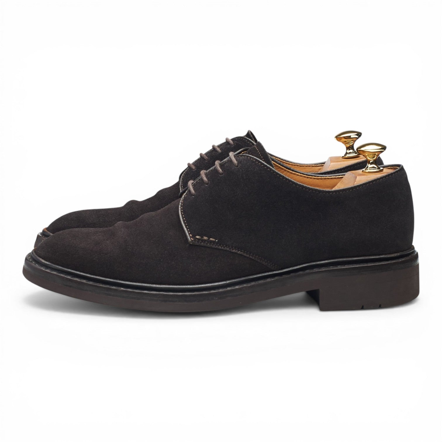 Heschung Fustet derby daim marron foncé 6,5 UK