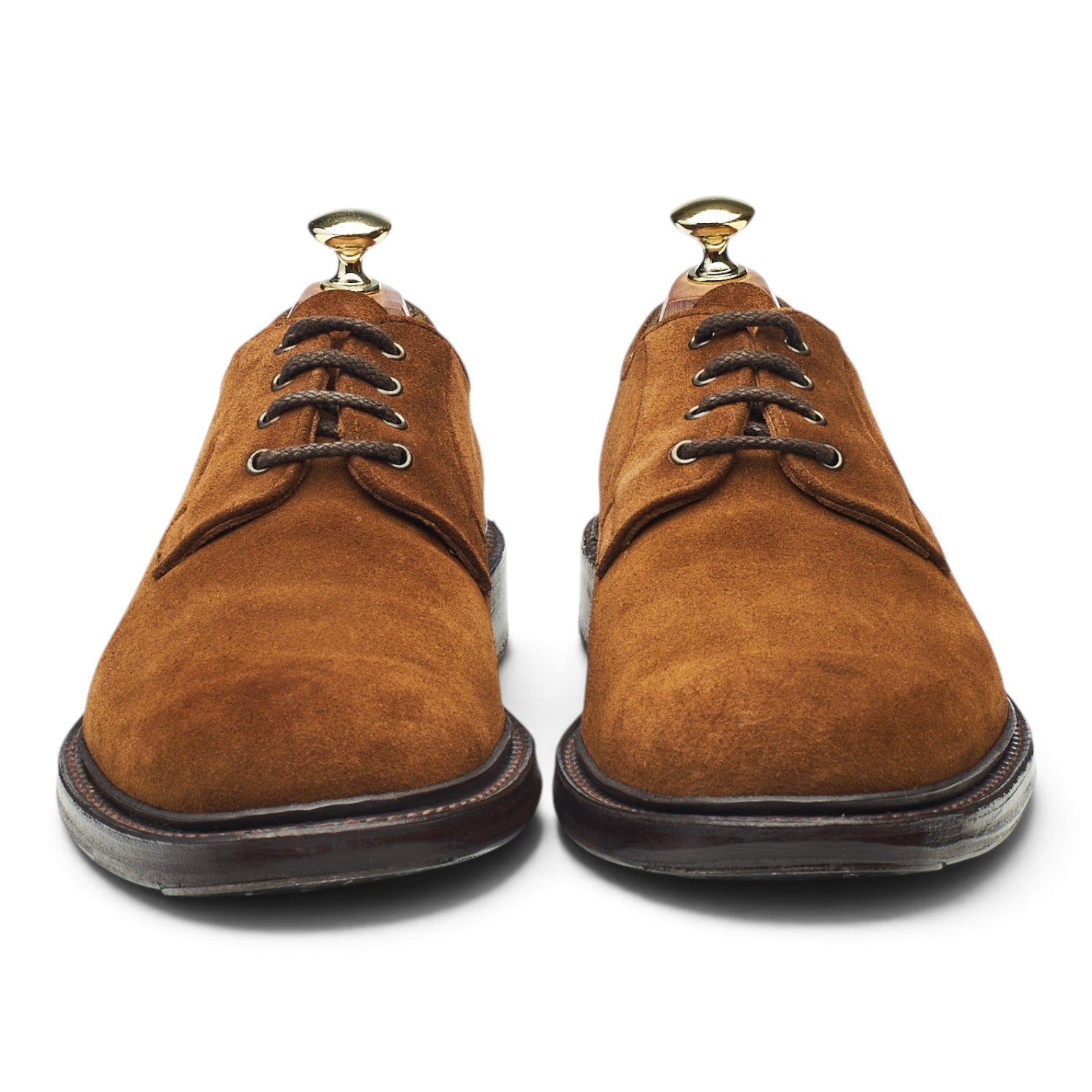 Drake's August derbys daim marron UK 8