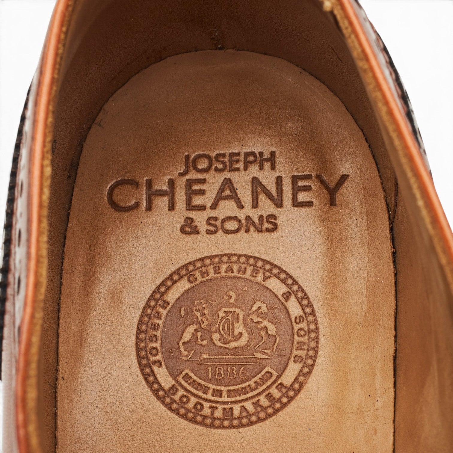 Cheaney Arthur III oxford cuir marron 8,5 UK brogue