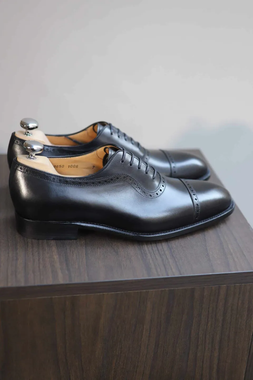 Malfroid Bristol richelieu cuir veau perforé