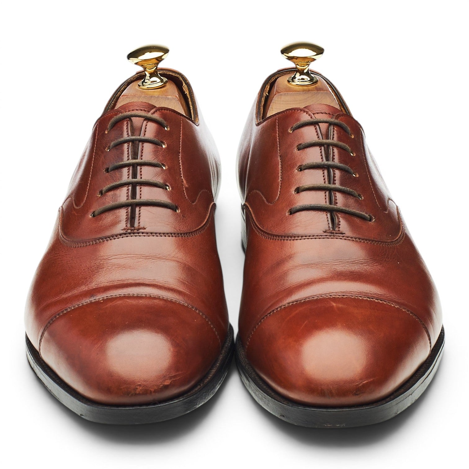 Bullock & Jones Chelsea Richelieu marron pointure UK 7.5